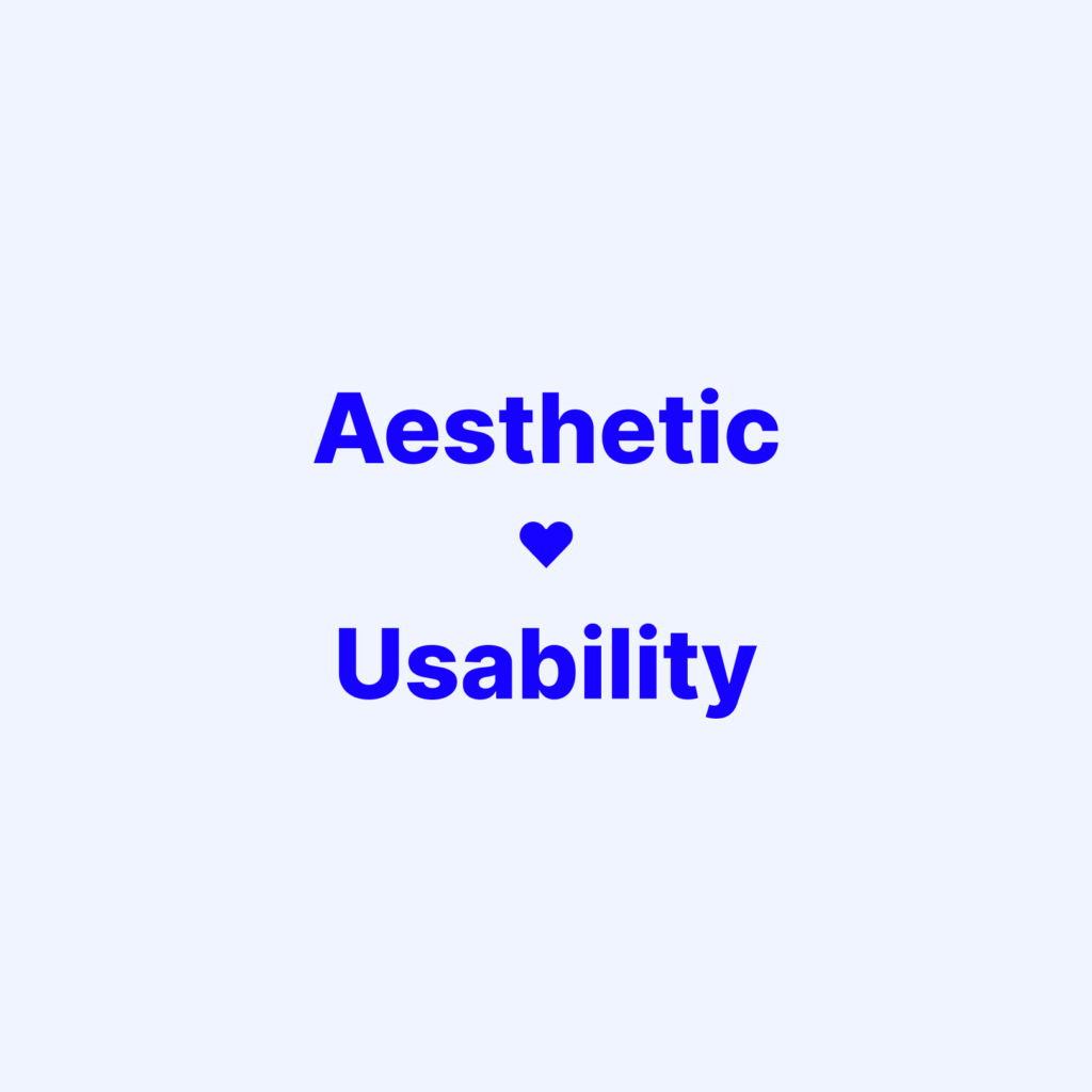 Aesthetic - Usability Effect Explained.